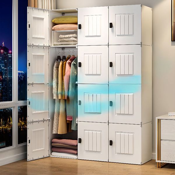 "Smart Corner Bookshelf"